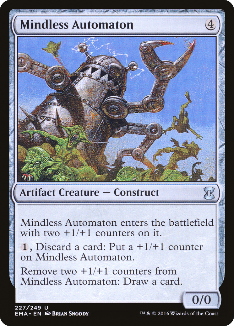 Mindless Automaton (227) Foil - Eternal Masters