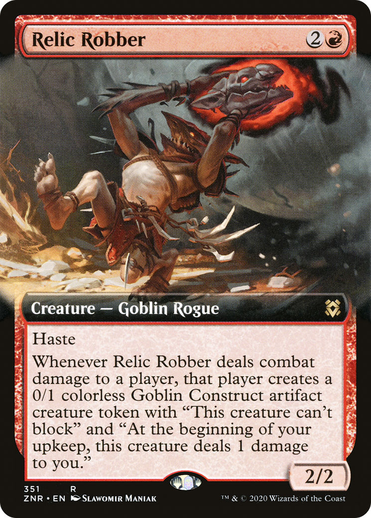 Relic Robber (Extended Art) (351) Foil - Zendikar Rising