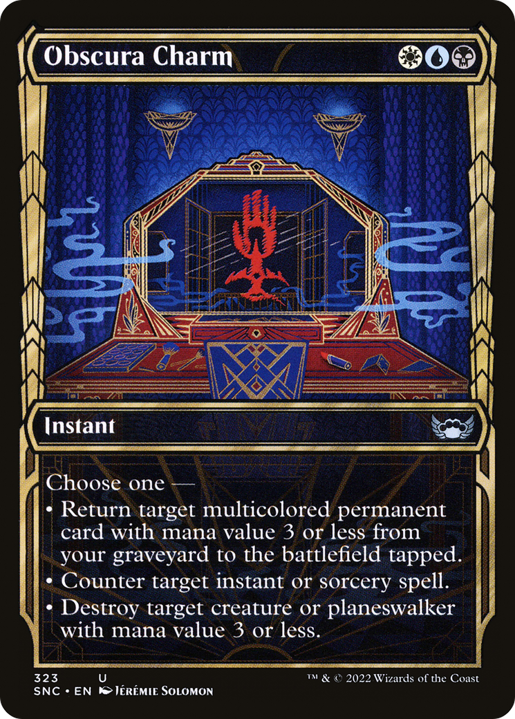 Obscura Charm (Showcase) (323) Foil - Streets of New Capenna