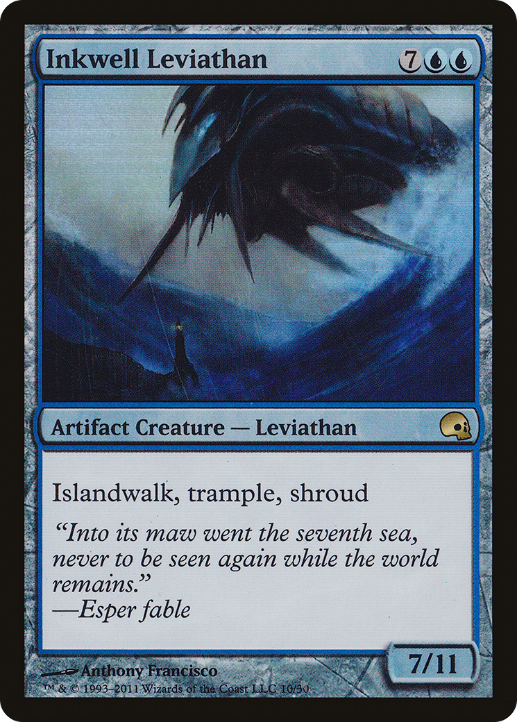 Inkwell Leviathan (010) Foil - Premium Deck Series: Graveborn