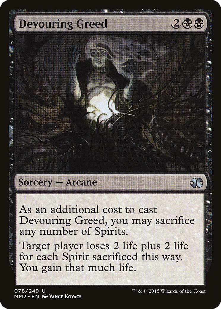 Devouring Greed (078) Foil - Modern Masters 2015