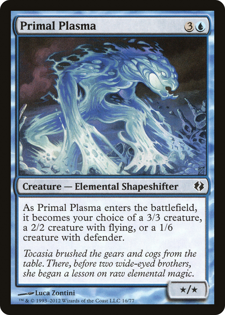 Primal Plasma (016) - Duel Decks: Venser vs. Koth