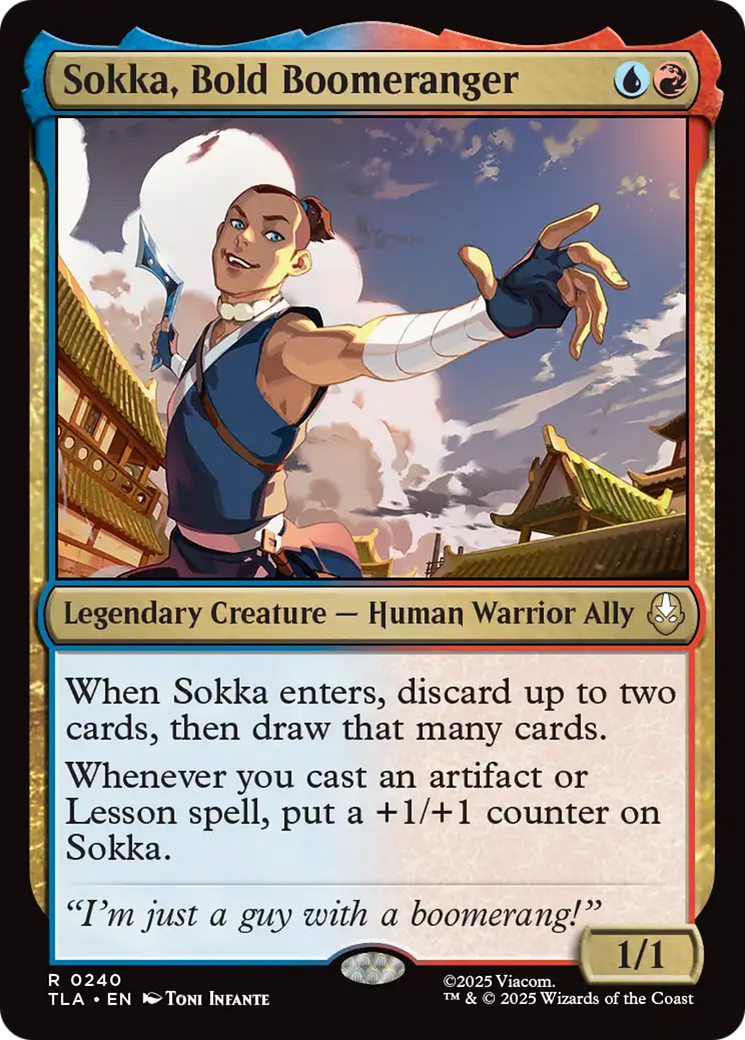 Sokka, Bold Boomeranger (240) - Avatar: The Last Airbender