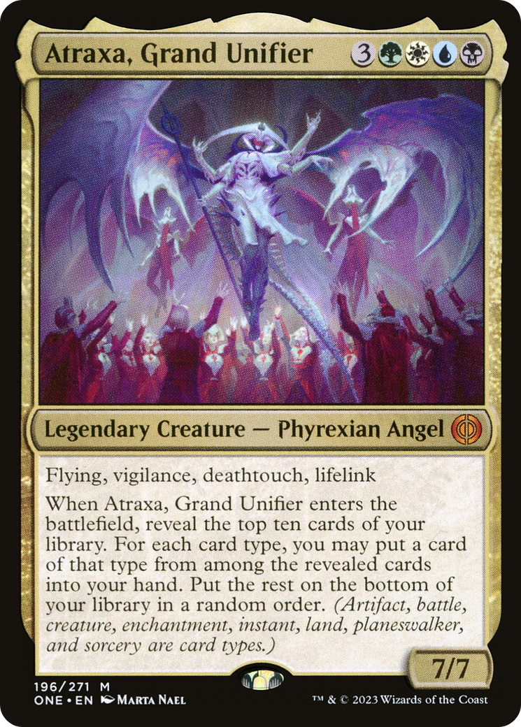 Atraxa, Grand Unifier (196) - Phyrexia: All Will Be One