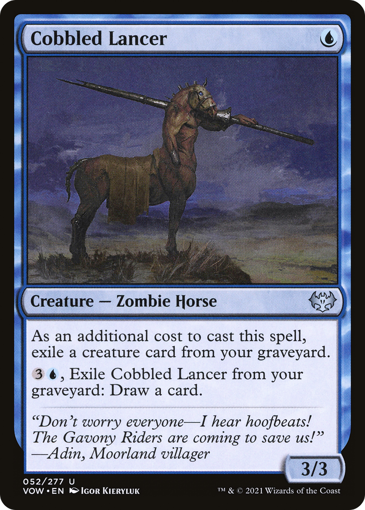 Cobbled Lancer (052) - Innistrad: Crimson Vow