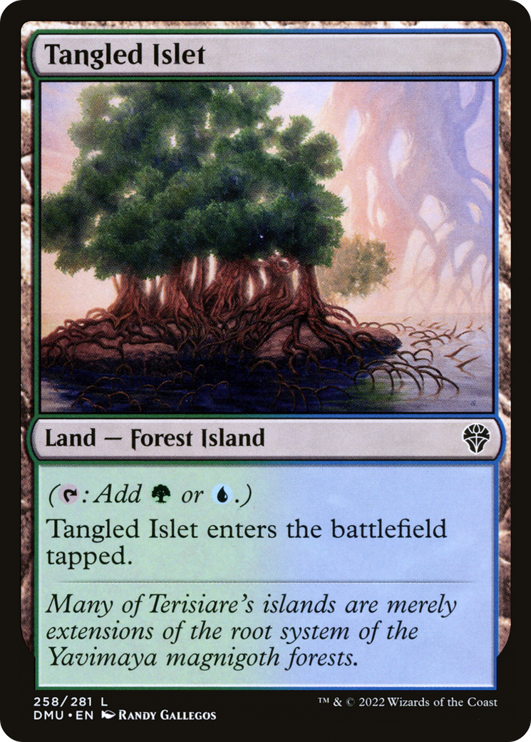 Tangled Islet (258) - Dominaria United
