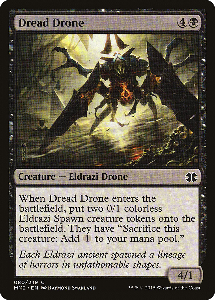 Dread Drone (080) Foil - Modern Masters 2015