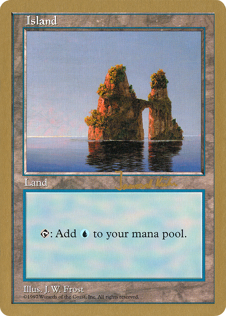 Island (427) - 1997 Janosch Kuhn (5ED) (Retro) - World Championship Decks 1997