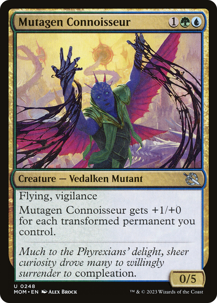 Mutagen Connoisseur (248) Foil - March of the Machine