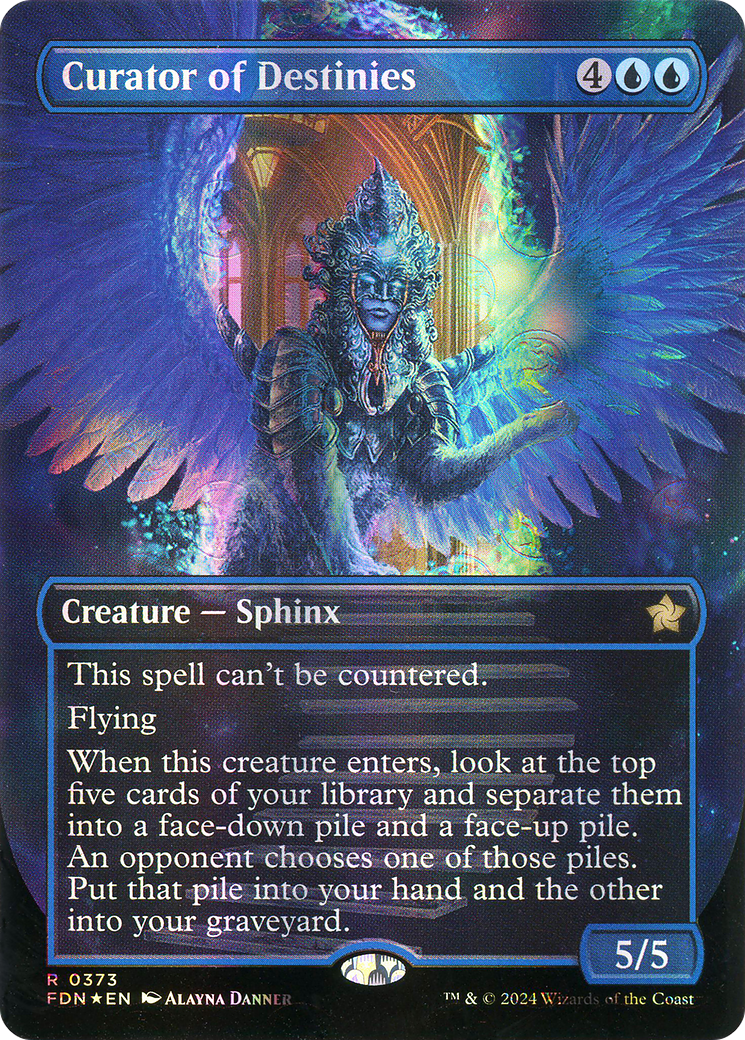 Curator of Destinies(Borderless) Foil (373)