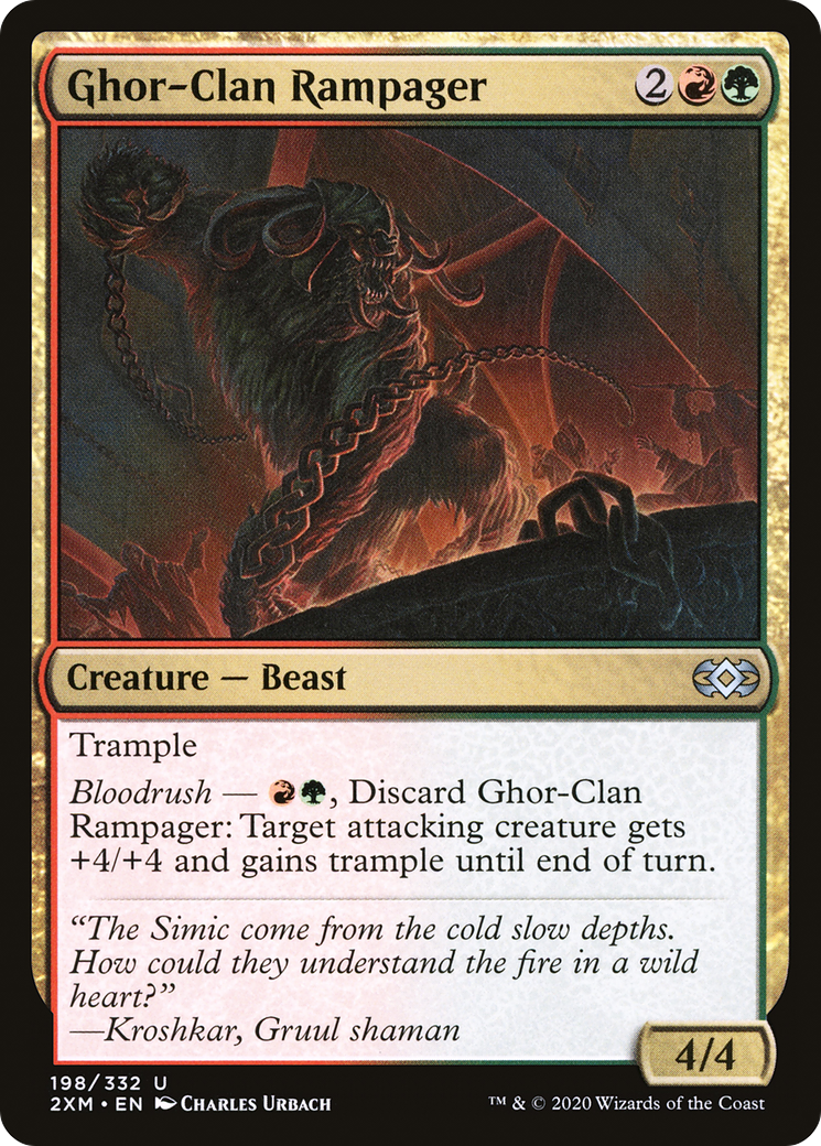 Ghor-Clan Rampager (198) - Double Masters