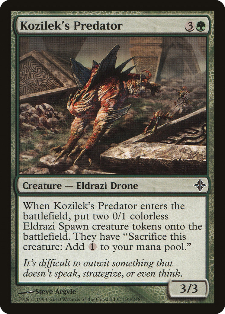 Kozilek's Predator (193) - Rise of the Eldrazi