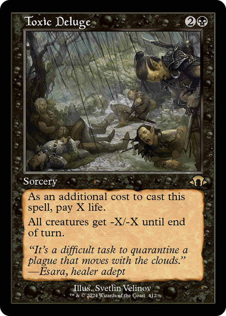 Toxic Deluge (Retro) (412) Foil - Modern Horizons 3