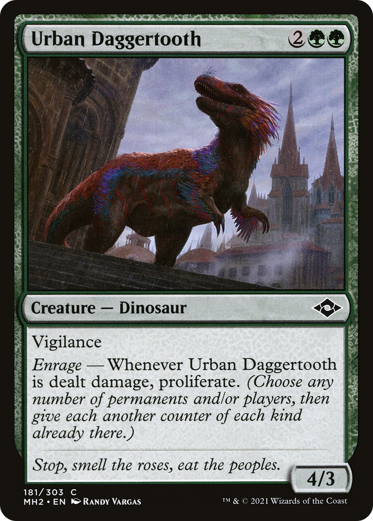 Urban Daggertooth (181) Foil - Modern Horizons 2