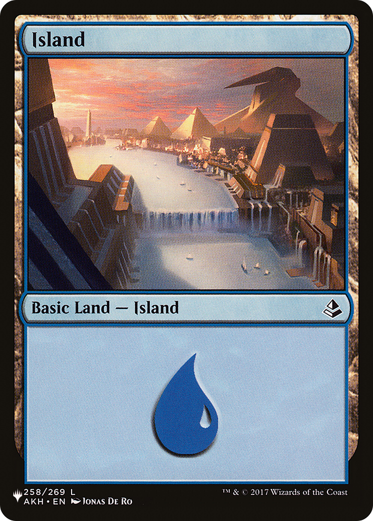 Island (AKH-258) - The List