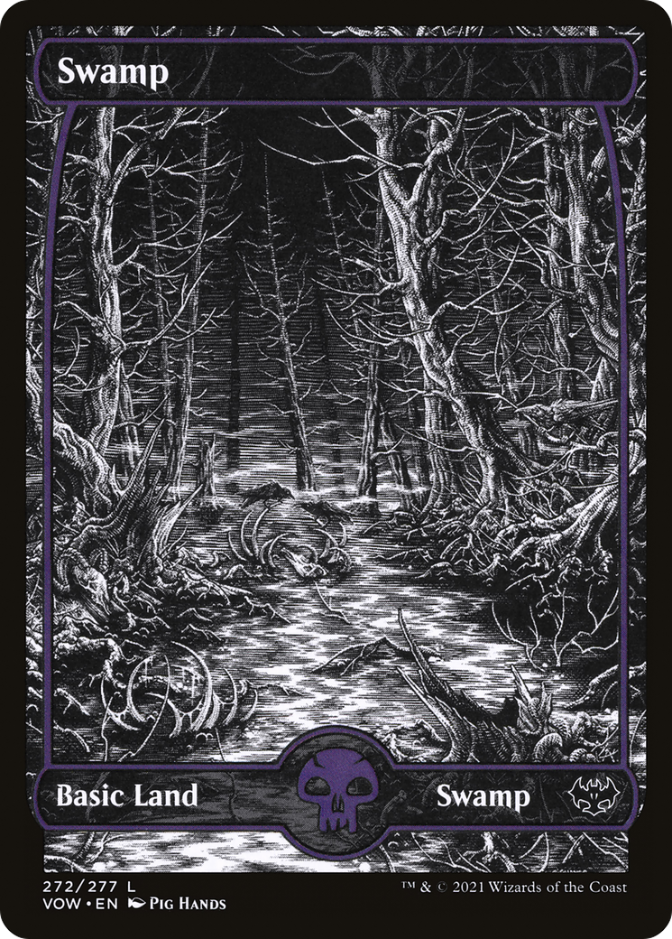 Swamp (272) Foil - Innistrad: Crimson Vow