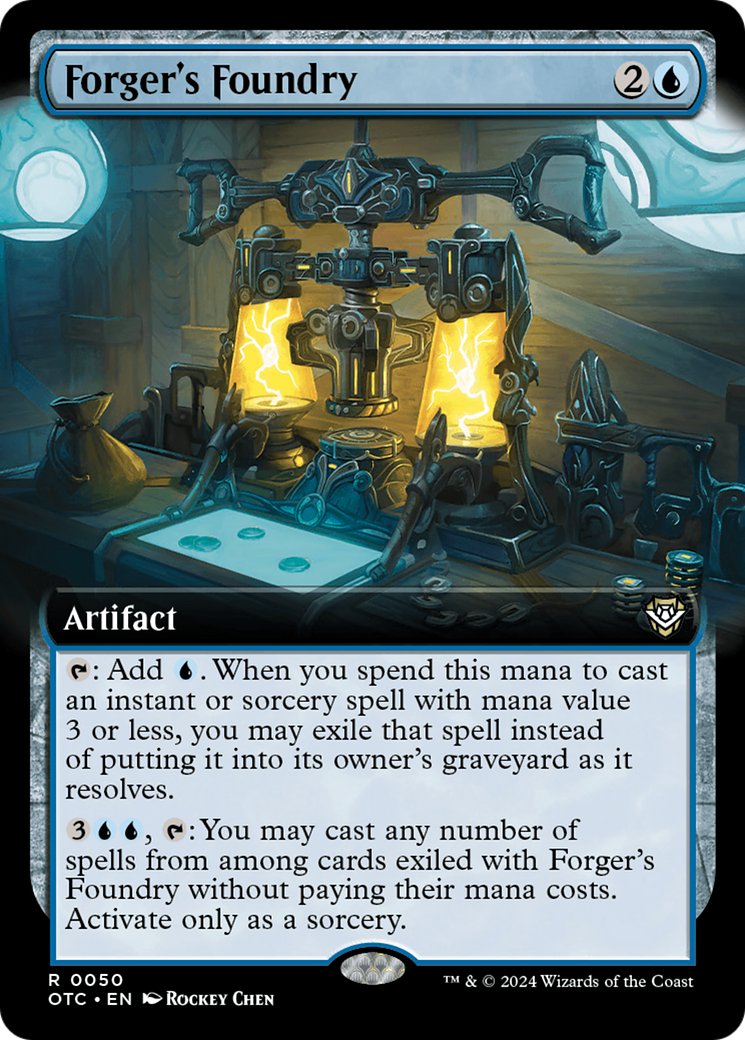 Forger's Foundry (Extended Art) (050) - Outlaws of Thunder Junction Commander