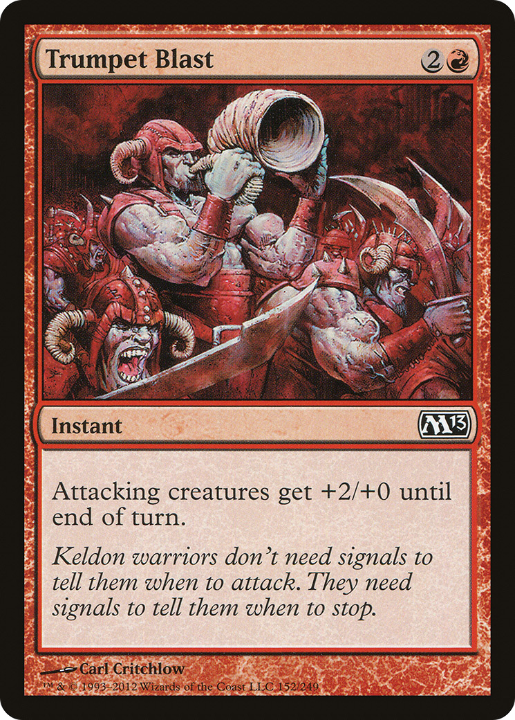Trumpet Blast (152) Foil - Magic 2013