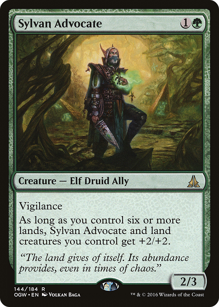 Sylvan Advocate (144) - Oath of the Gatewatch