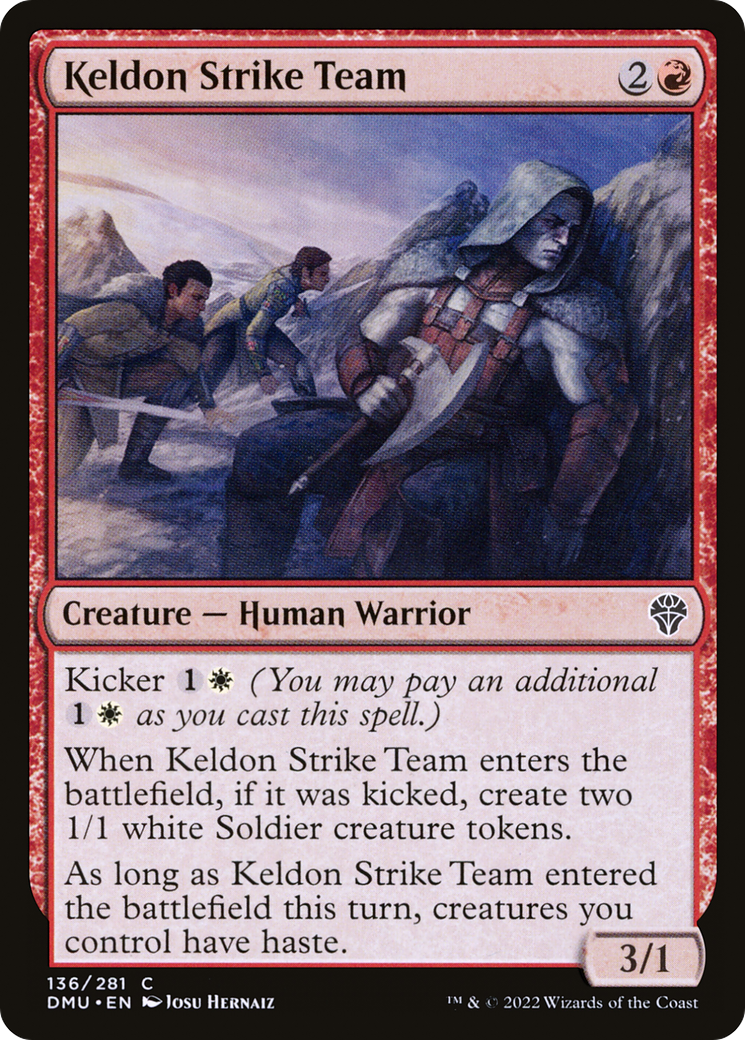 Keldon Strike Team (136) - Dominaria United