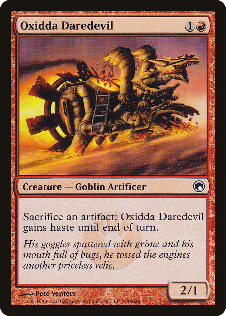 Oxidda Daredevil (100) Foil - Scars of Mirrodin