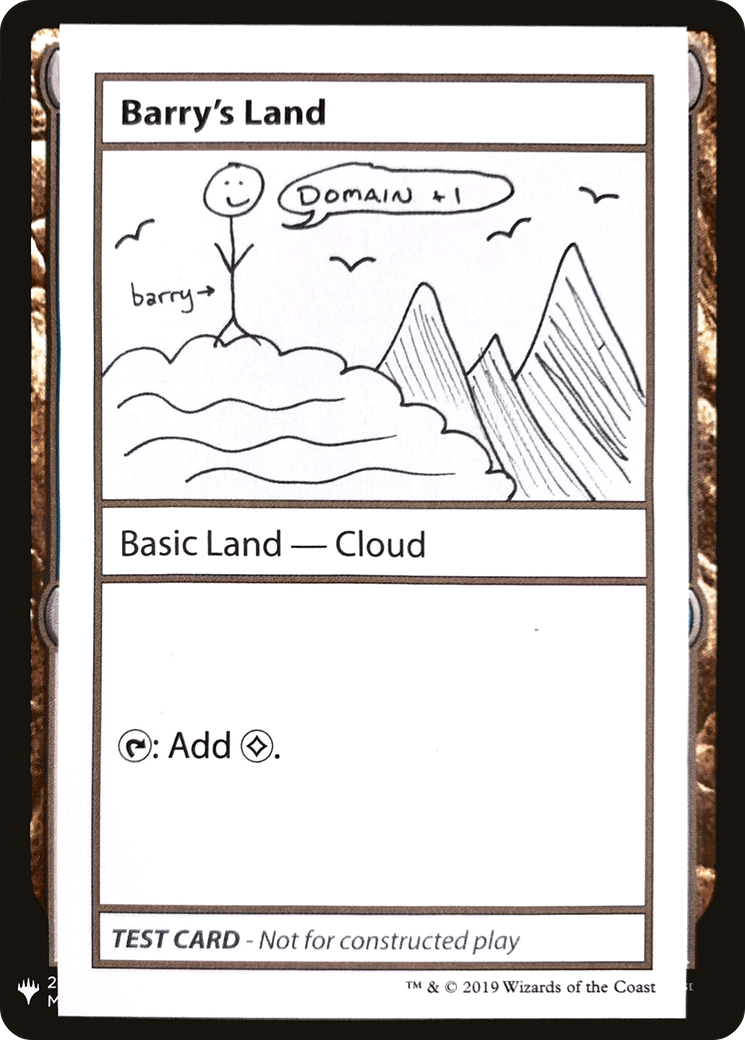 Barry's Land (113) - Mystery Booster Playtest Cards 2019