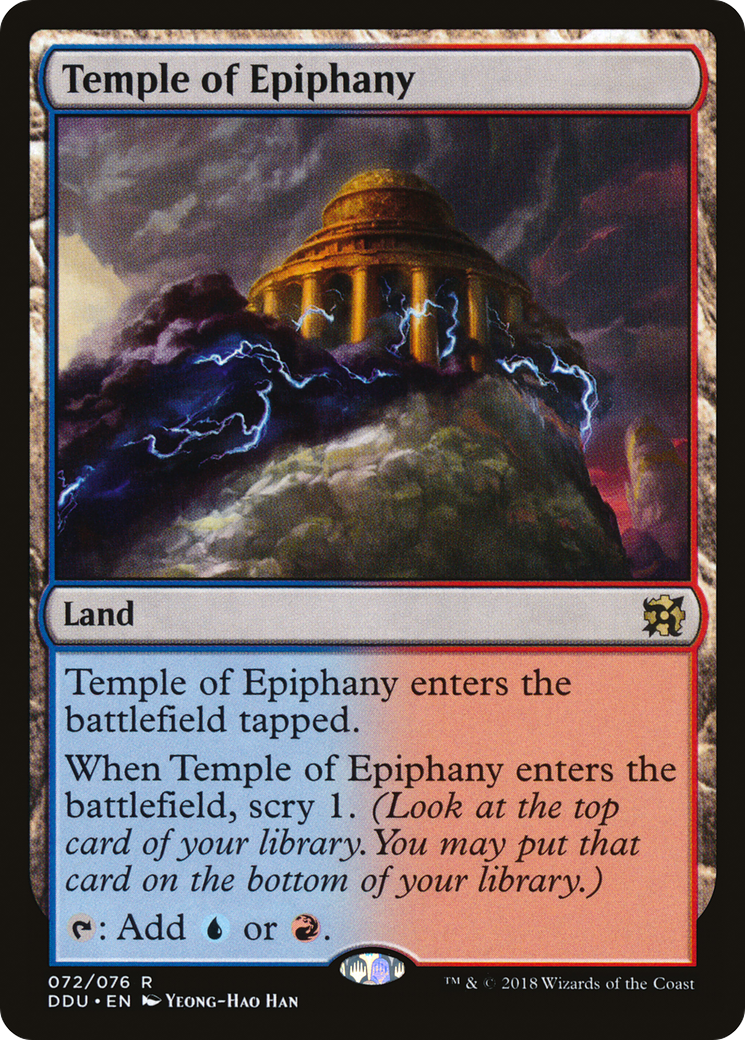Temple of Epiphany (072) - Duel Decks: Elves vs. Inventors