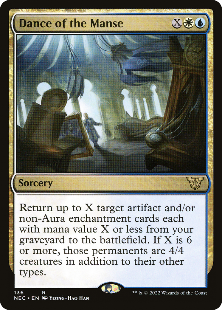 Dance of the Manse (136) - Neon Dynasty Commander