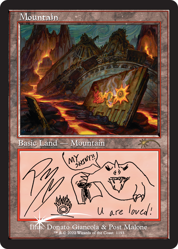Mountain (Retro) (1193) Foil - Secret Lair Drop