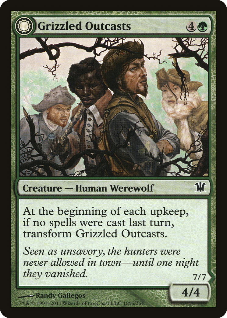 Grizzled Outcasts (185) Foil - Innistrad