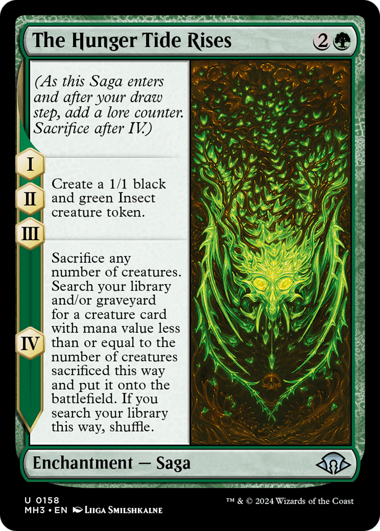 The Hunger Tide Rises (158) Foil - Modern Horizons 3