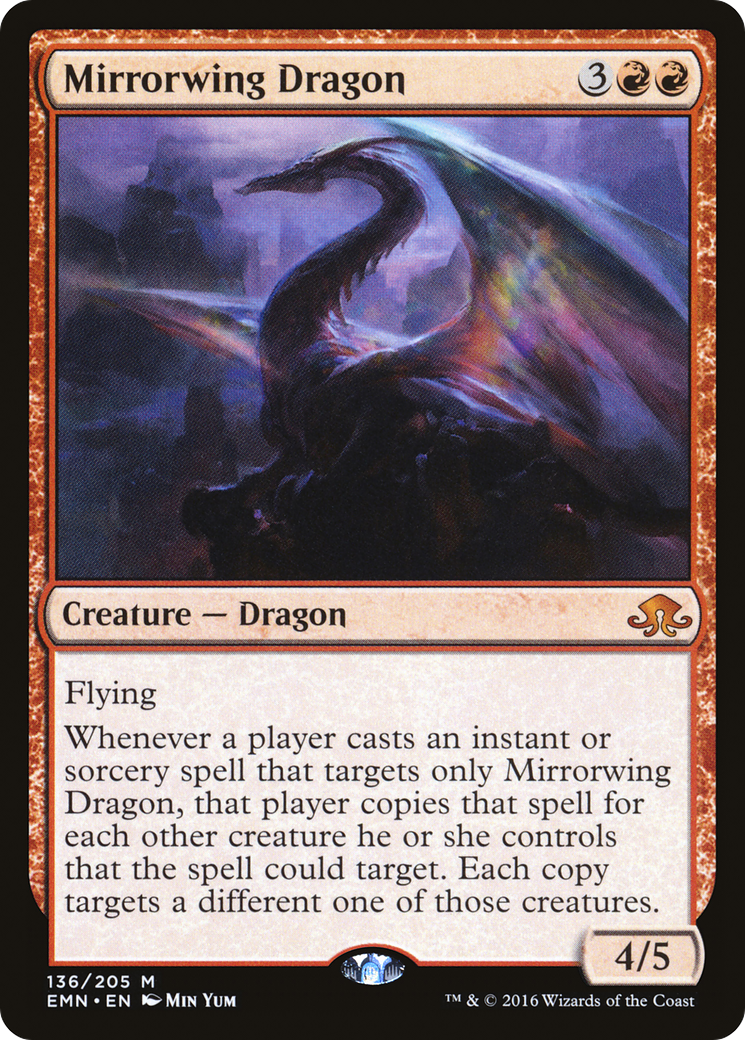 Mirrorwing Dragon (136) Foil - Eldritch Moon