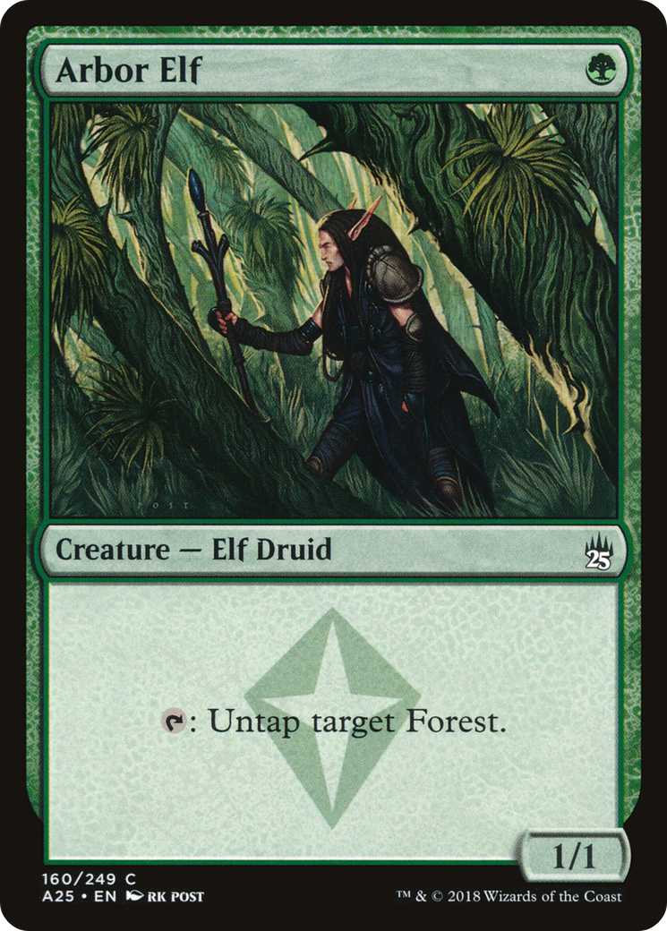 Arbor Elf (160) Foil - Masters 25