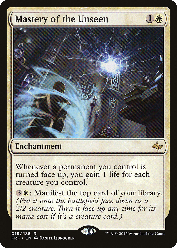 Mastery of the Unseen (019) Foil - Fate Reforged