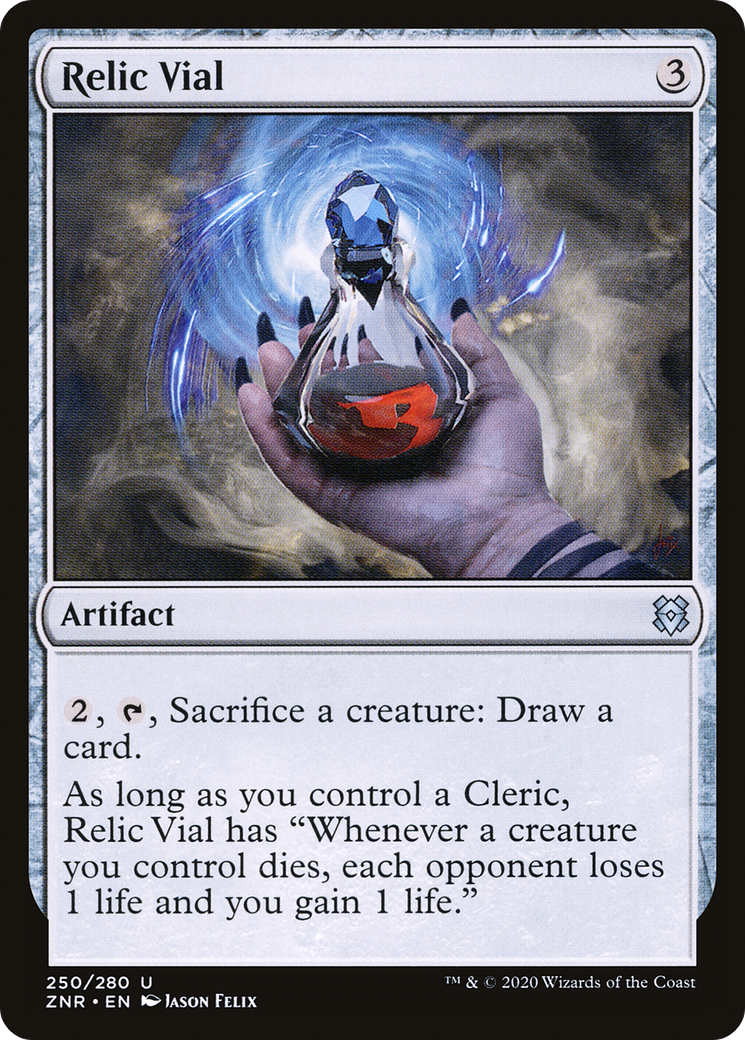 Relic Vial (250) Foil - Zendikar Rising