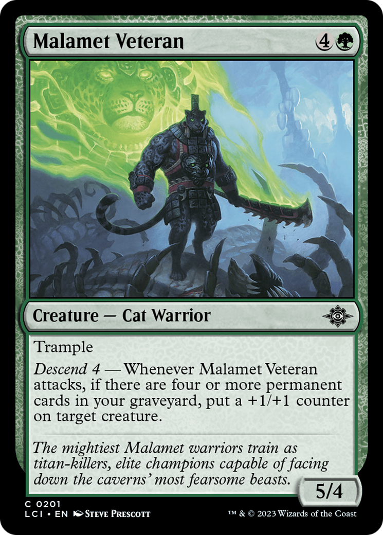 Malamet Veteran (201) Foil - The Lost Caverns of Ixalan