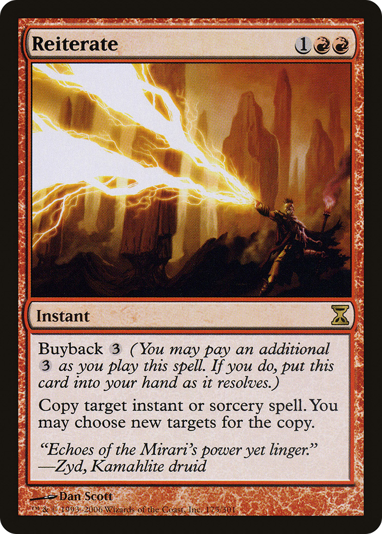 Reiterate (175) - Time Spiral