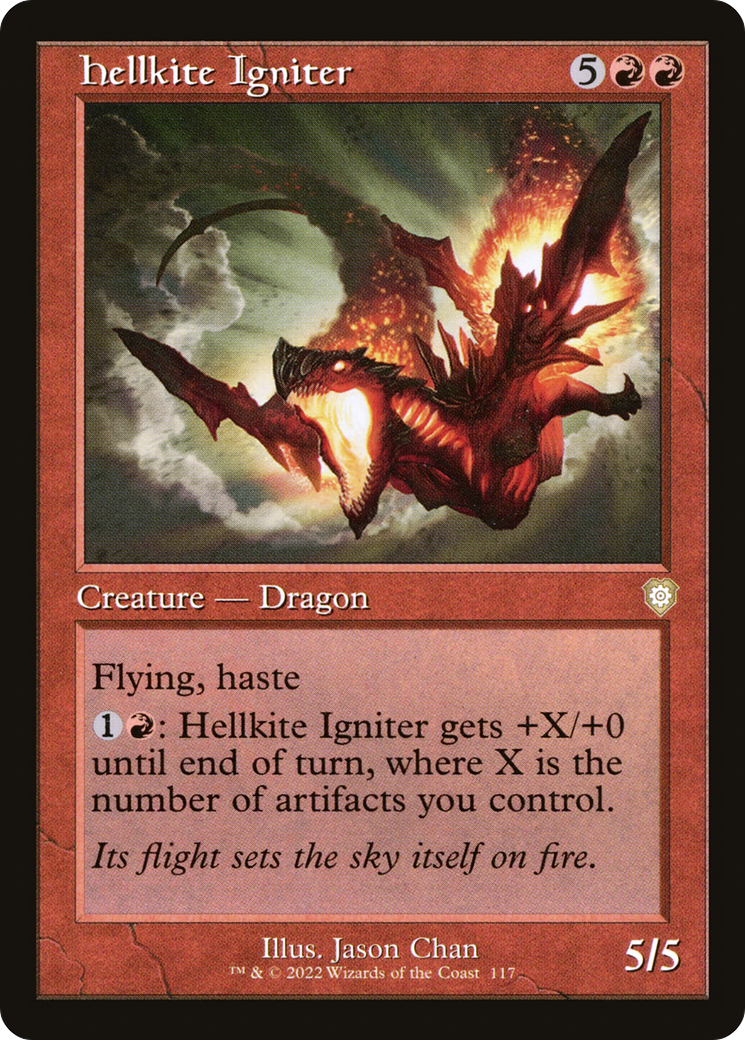 Hellkite Igniter (Retro) (117) - The Brothers' War Commander