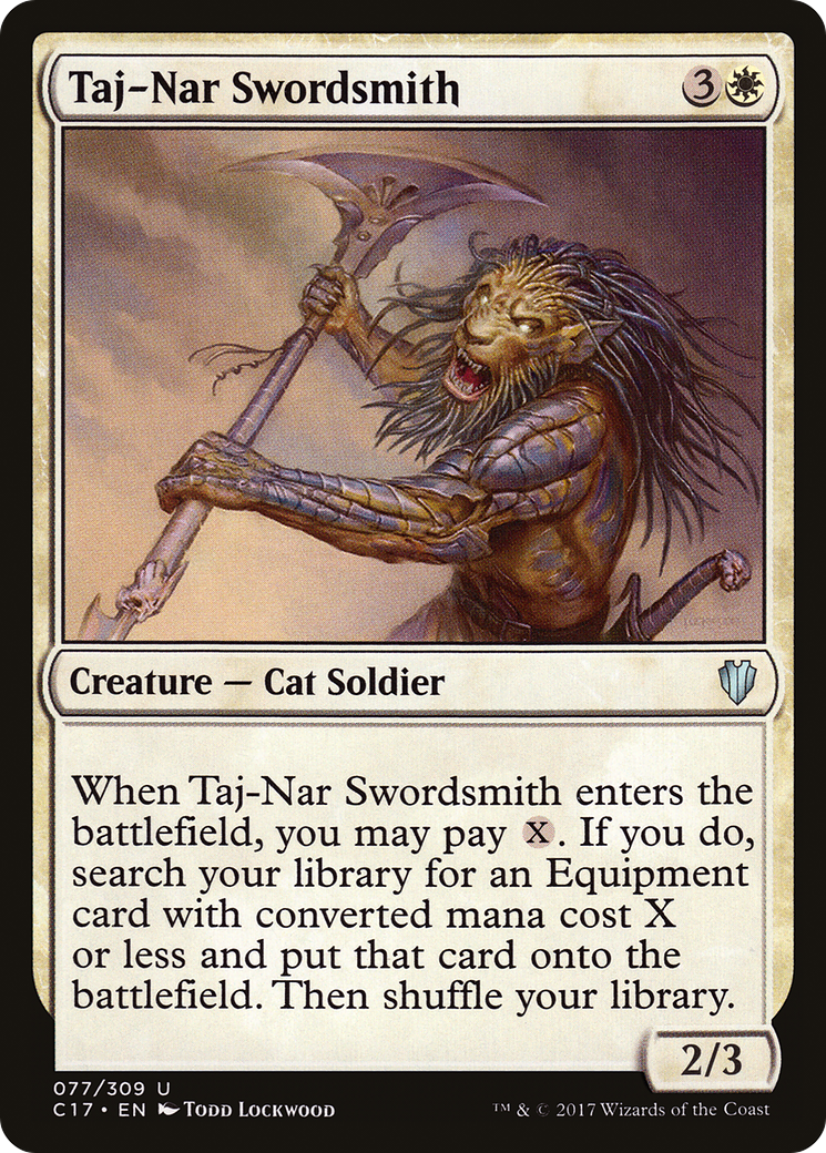 Taj-Nar Swordsmith (077) - Commander 2017