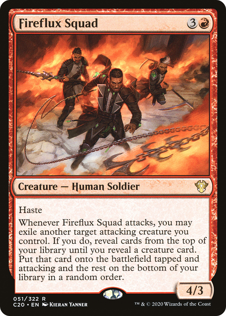 Fireflux Squad (051) - Commander 2020