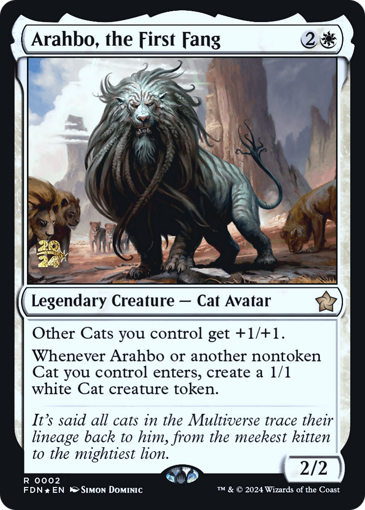 Arahbo, the First Fang Foil (02S)