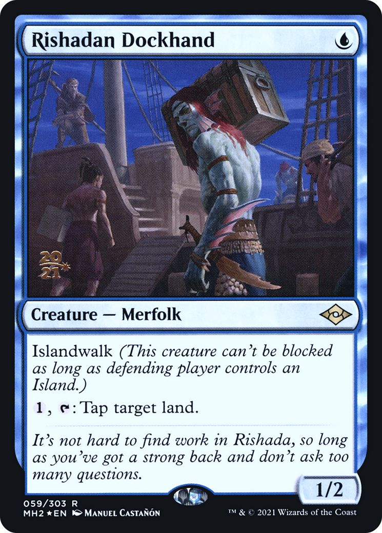 Rishadan Dockhand (059) Foil - Modern Horizons 2 Promos