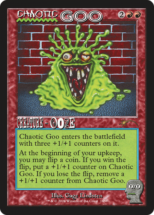 Chaotic Goo (Retro) (1658) Foil - Secret Lair Drop