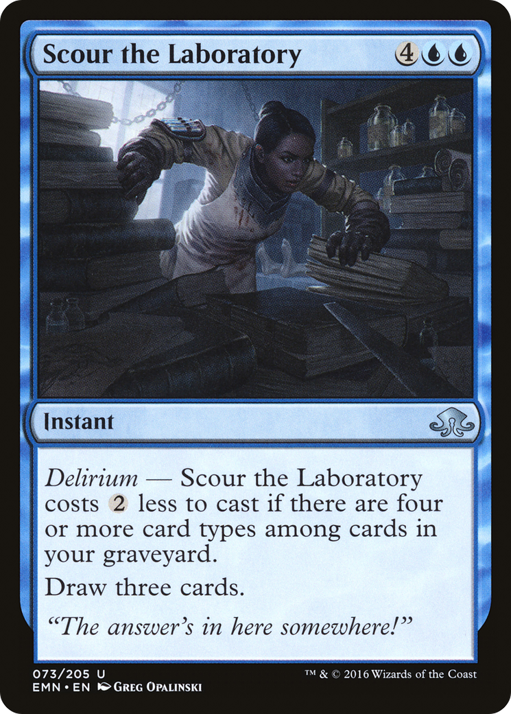 Scour the Laboratory (073) - Eldritch Moon