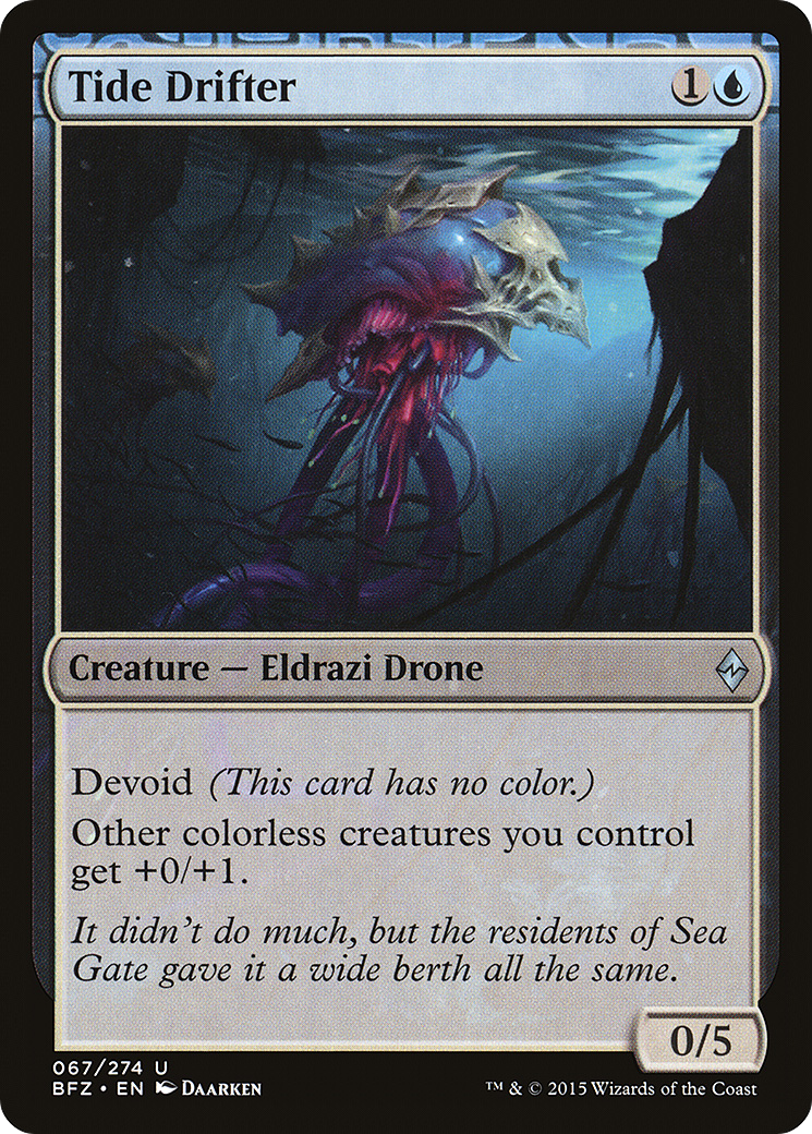Tide Drifter (067) Foil - Battle for Zendikar