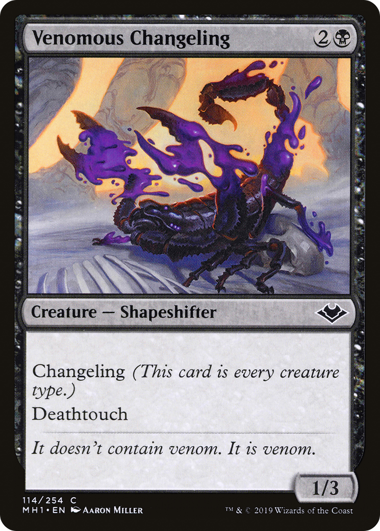 Venomous Changeling (114) - Modern Horizons