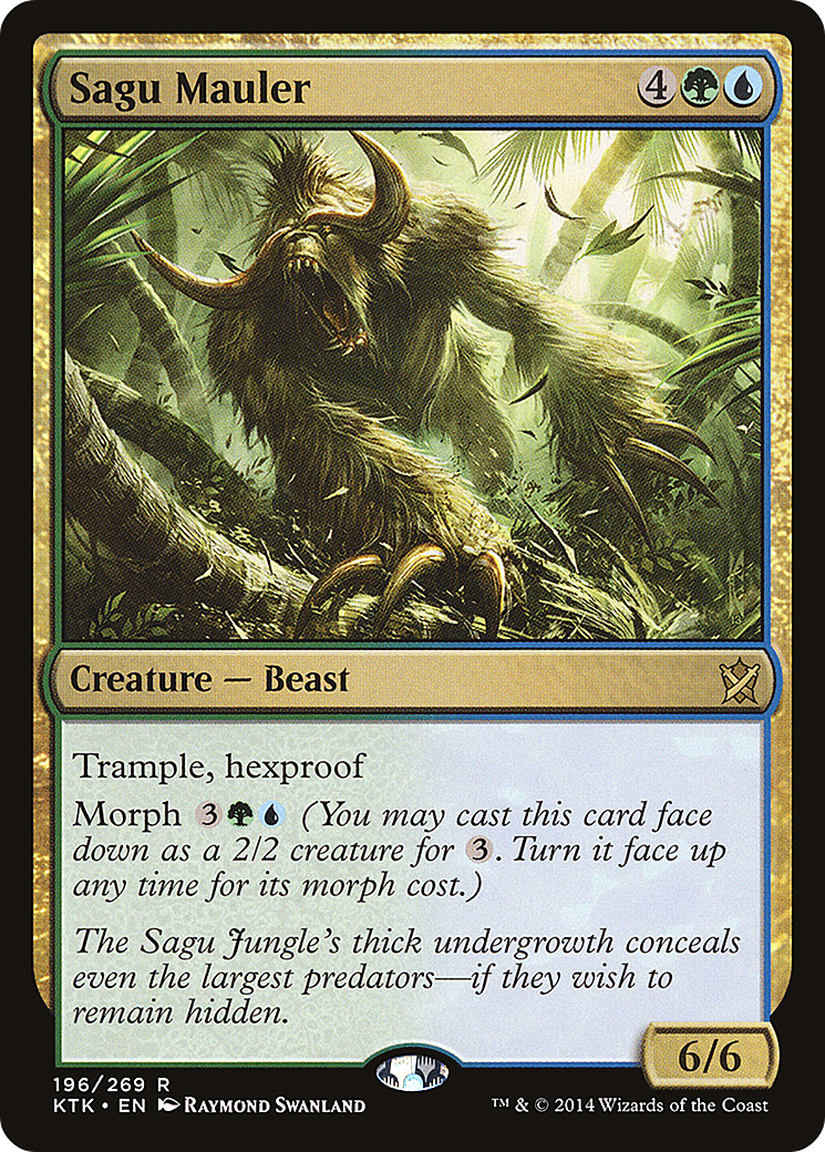 Sagu Mauler (196) - Khans of Tarkir