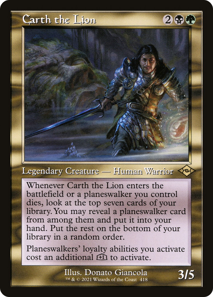 Carth the Lion (Retro) (418) - Modern Horizons 2