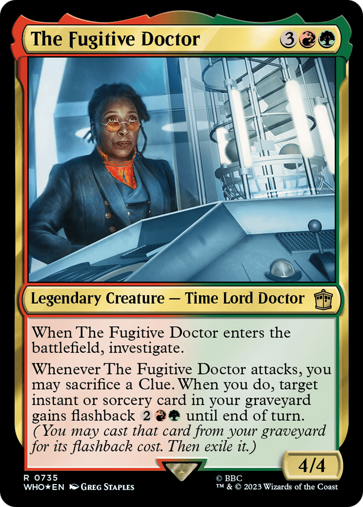 The Fugitive Doctor (735) Foil - Doctor Who