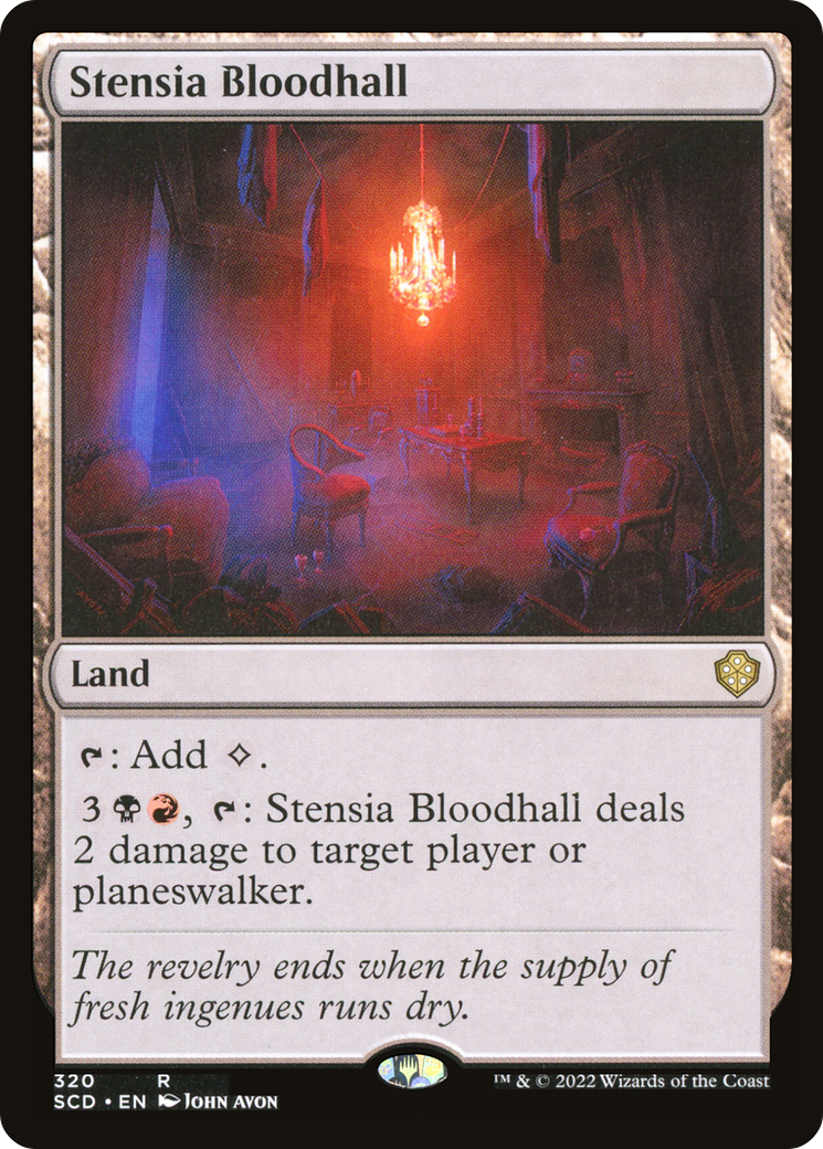 Stensia Bloodhall (320) - Starter Commander Decks